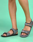 Paragon PUK2214G Men Stylish Sandals | Comfortable Sandals for Daily Outdoor Use | Casual Formal Sandals with Cushioned Soles