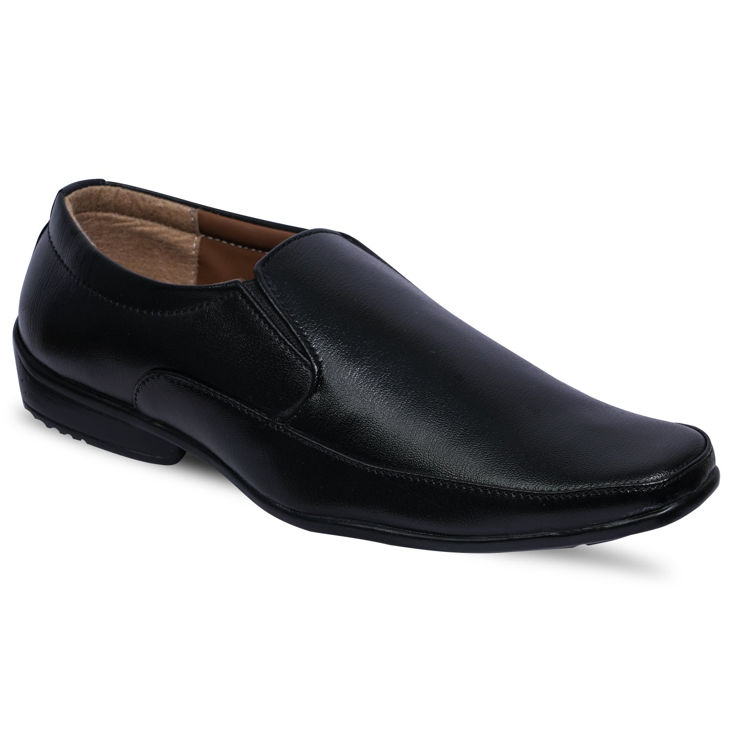 Mens smart best sale black shoes