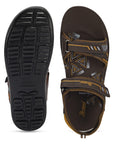 Paragon PUK2217G Men Stylish Velcro Sandals | Comfortable Sporty Sandals for Daily Outdoor Use | Casual Athletic Sandals with Cushioned Soles