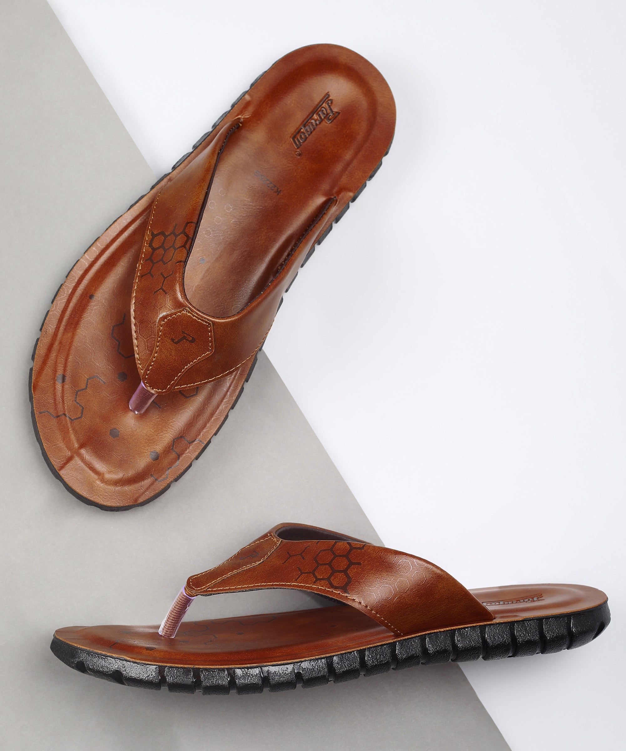 Pure Leather Sandals For Men Best Office Chappal Paragon PUK2225G