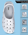 Paragon K10915G Men Casual Clogs | Stylish, Durable | Casual & Comfortable | For Everyday Use
