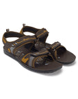 Paragon PUK2217G Men Stylish Velcro Sandals | Comfortable Sporty Sandals for Daily Outdoor Use | Casual Athletic Sandals with Cushioned Soles
