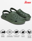 Paragon  K10915G Men Casual Clogs | Stylish, Durable | Casual & Comfortable | For Everyday Use