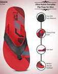 Paragon Blot K3306G Men Stylish Lightweight Flipflops | Casual & Comfortable Daily-wear Slippers for Indoor & Outdoor | For Everyday Use