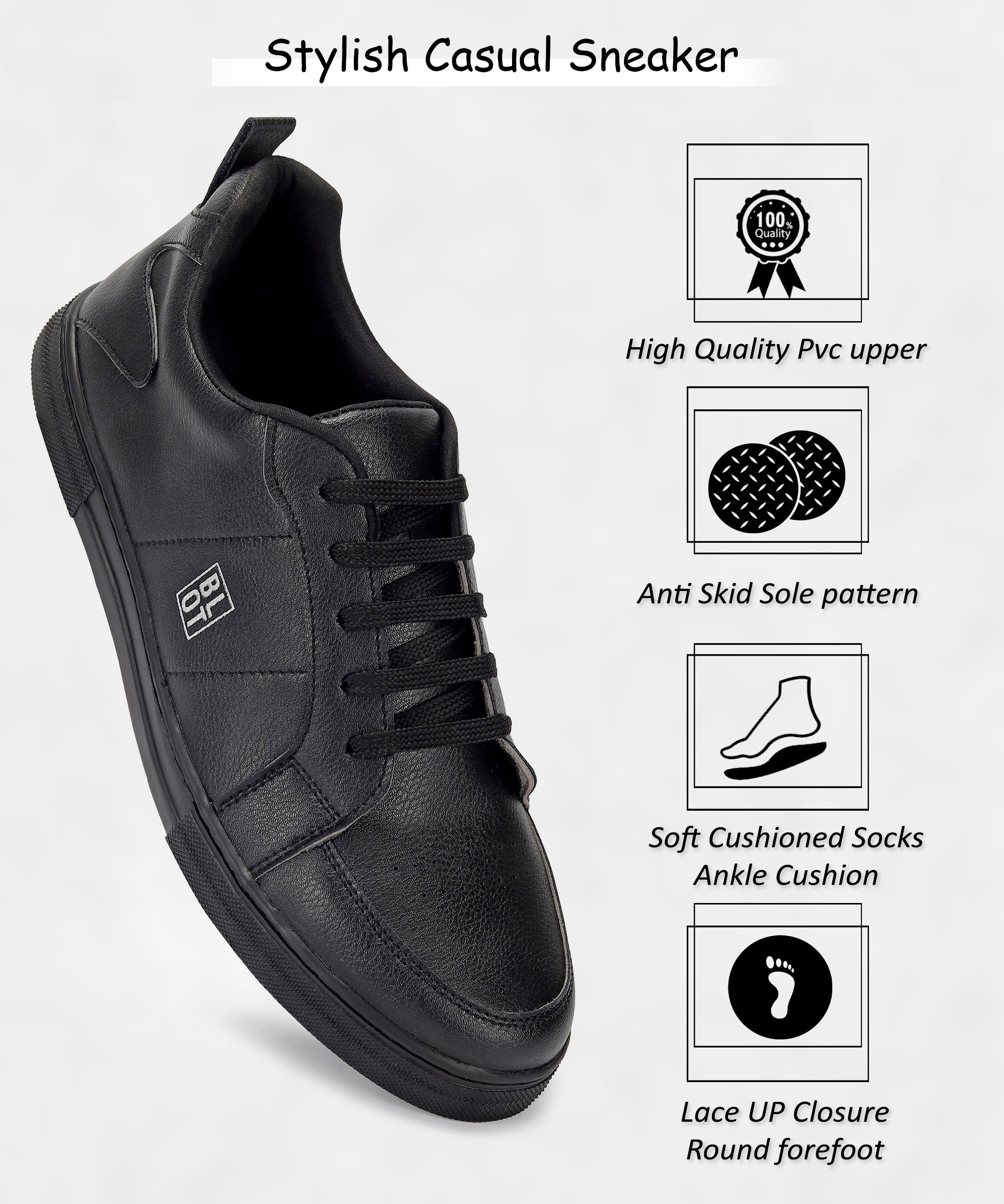 Paragon K1031G Men Casual Shoes  Stylish Walking Outdoor Shoes for Ev –  Paragon Footwear