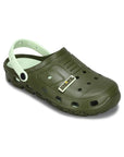 Men's Slip-on Pastel Green Sandals for Men | Comfortable Sole & Durable