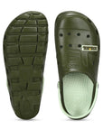 Men's Slip-on Pastel Green Sandals for Men | Comfortable Sole & Durable