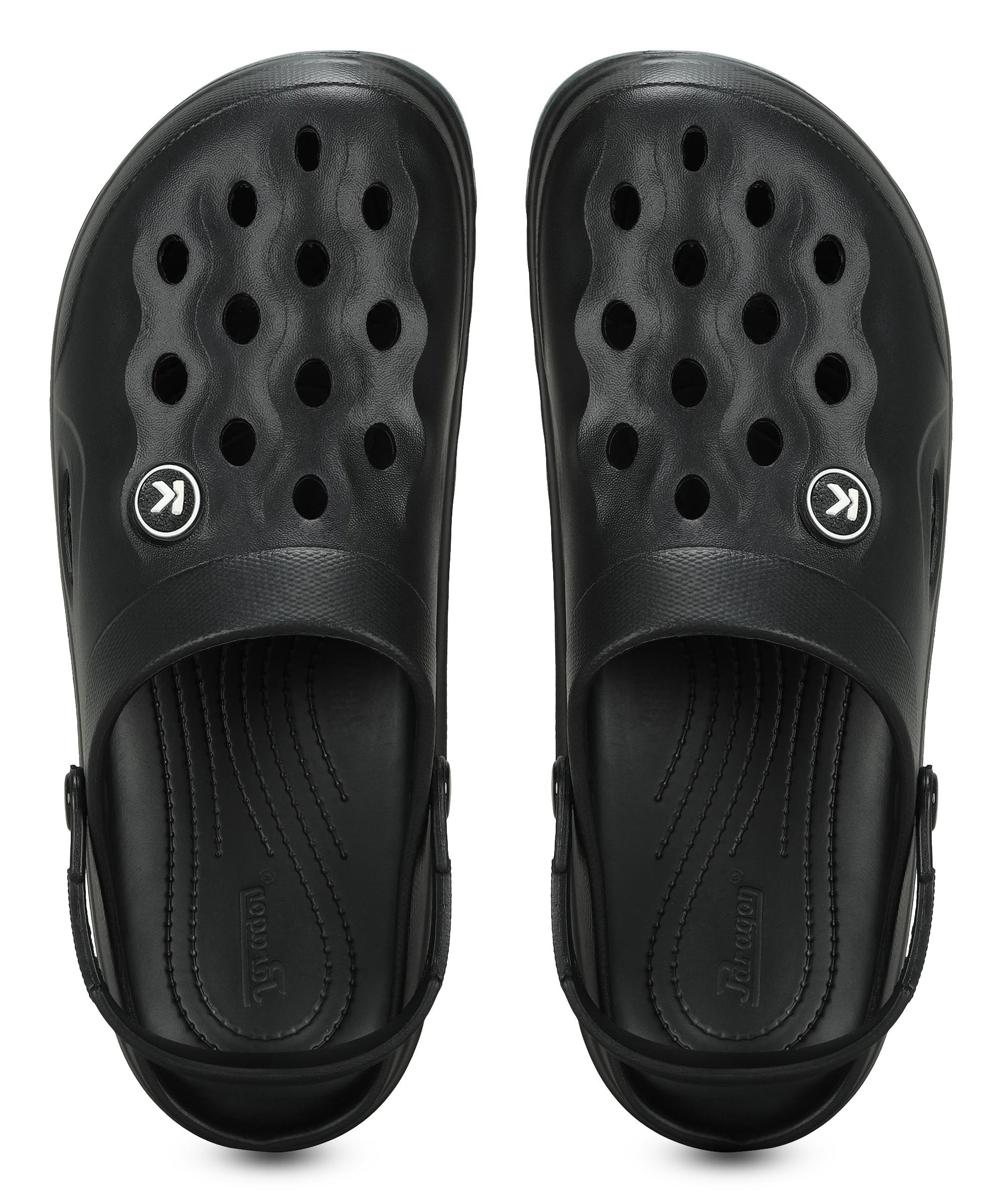 Paragon Men's Black Clogs | Daily wear, Lightweight & Durable