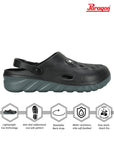 Paragon Men's Black Clogs | Daily wear, Lightweight & Durable