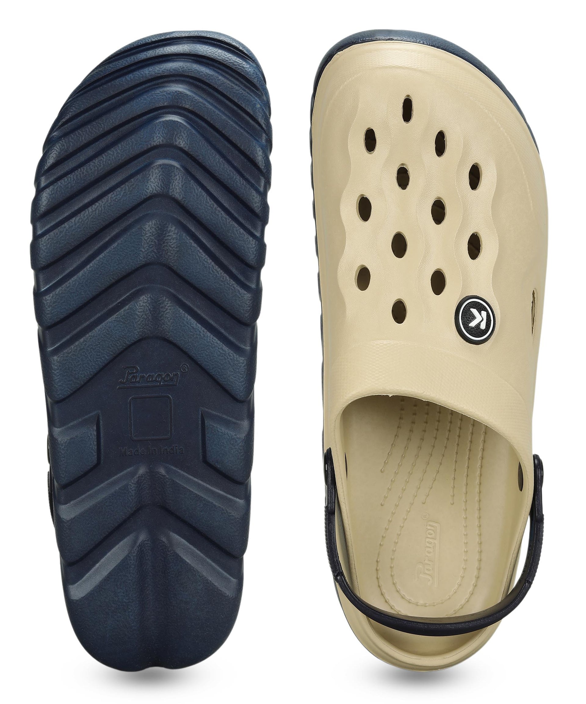 Paragon Men's Beige Clogs | Daily wear, Lightweight & Durable