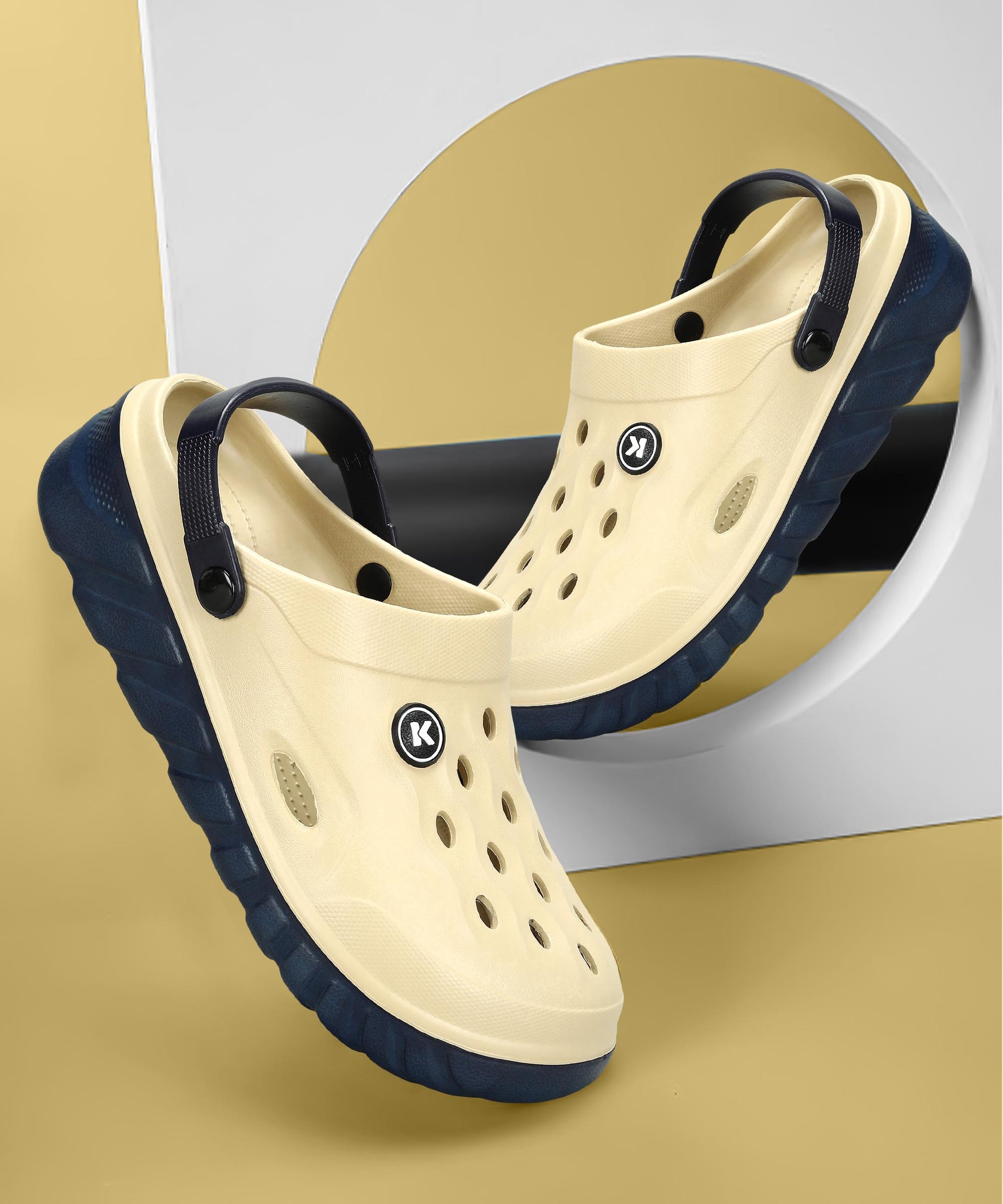 Paragon Men's Beige Clogs | Daily wear, Lightweight & Durable
