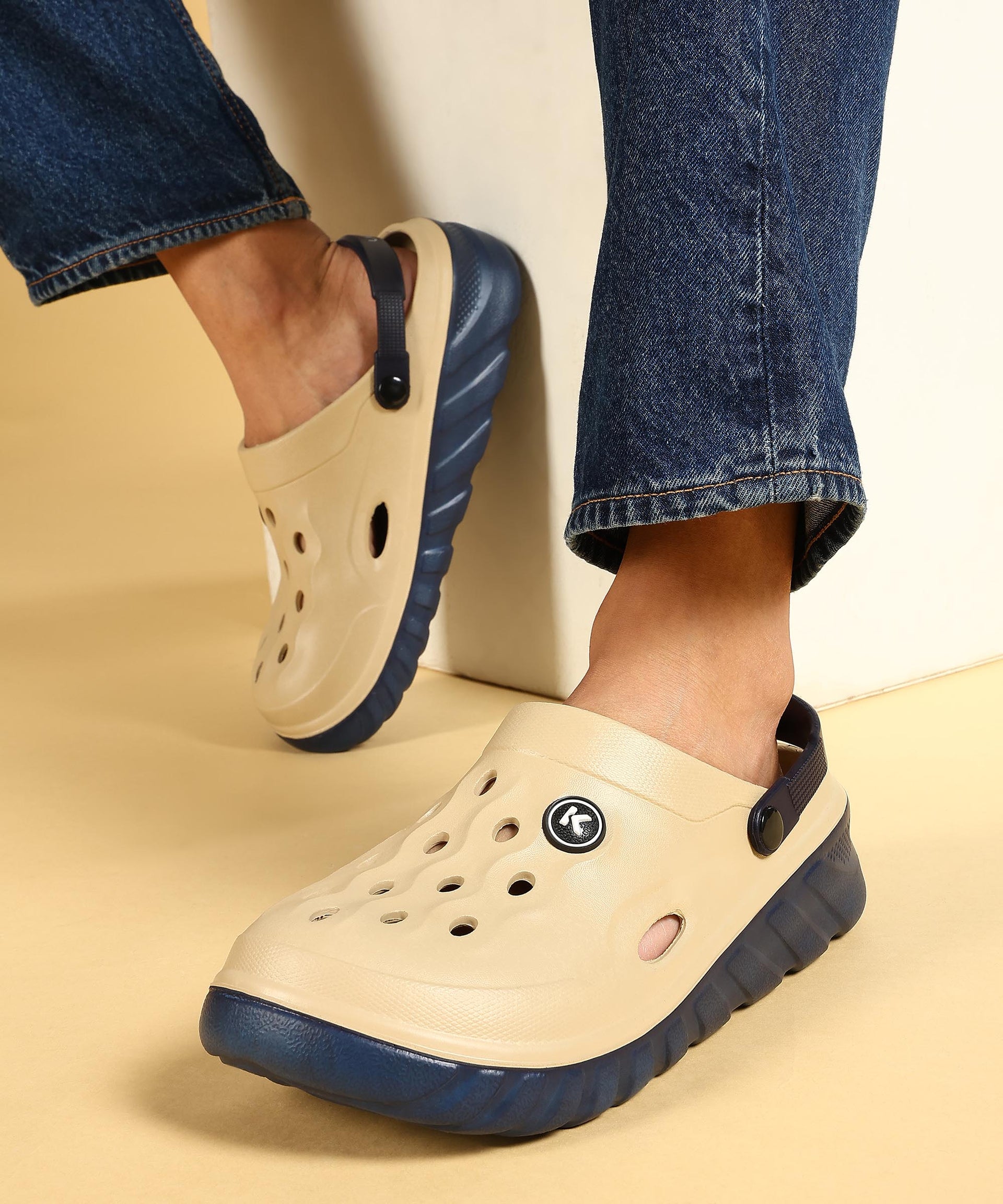 Paragon Men's Beige Clogs | Daily wear, Lightweight & Durable