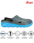 Paragon Men's Grey Clogs | Daily wear, Lightweight & Durable