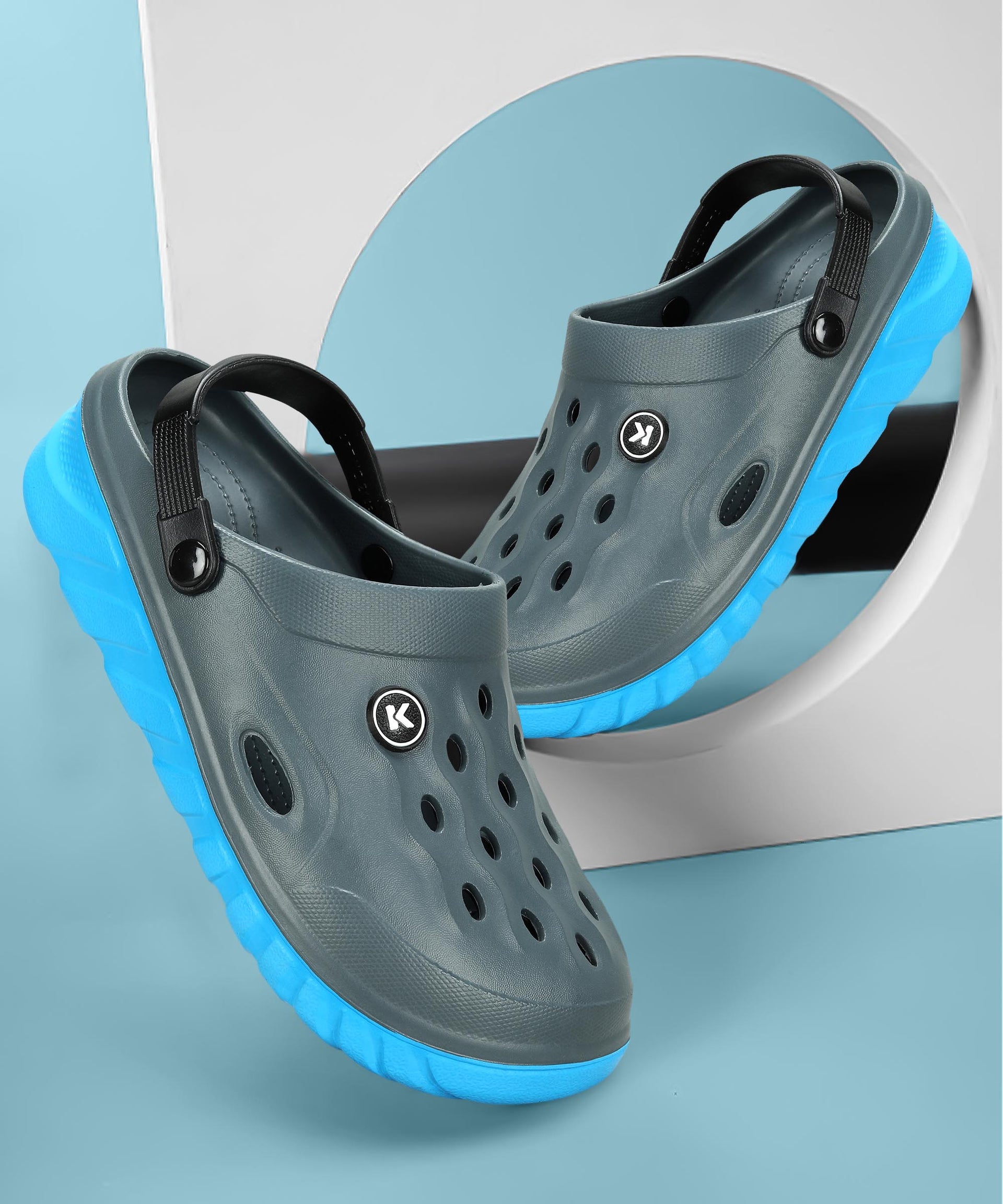 Paragon Men's Grey Clogs | Daily wear, Lightweight & Durable