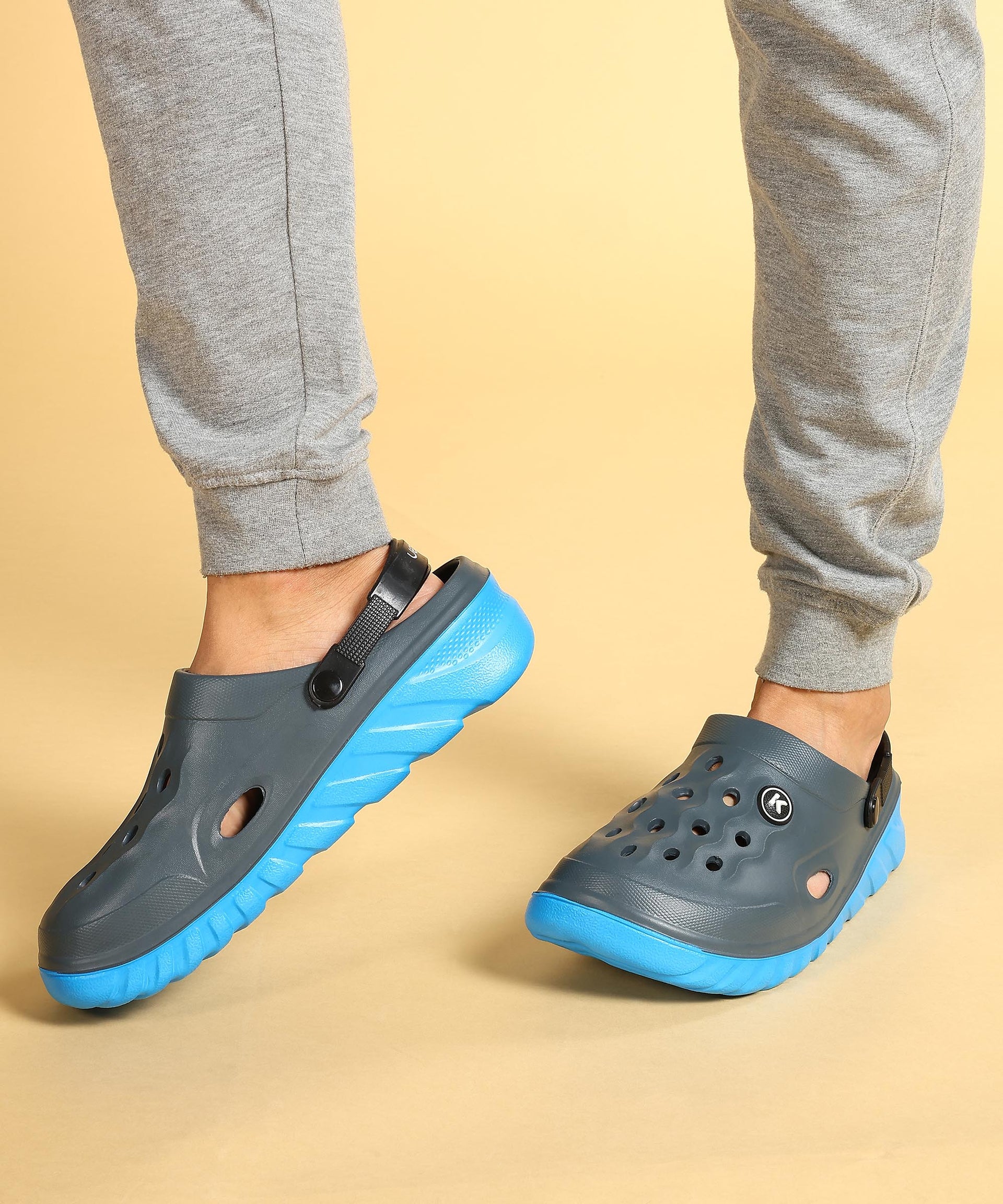 Paragon Men's Grey Clogs | Daily wear, Lightweight & Durable