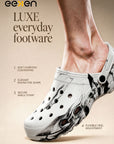 Eeken Men Clogs Comfortable Lightweight Back Strap for Daily and Outdoor Use