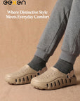 Eeken Men Clogs Water Resistant Comfortable with Back Strap for Daily and Outdoor Use