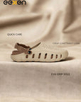 Eeken Men Clogs Water Resistant Comfortable with Back Strap for Daily and Outdoor Use