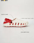 Eeken Men Clogs Water Resistant Comfortable with Back Strap for Daily and Outdoor Use