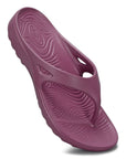 Women' Mauve Slippers | Comfortable Flip Flops for Everyday Use