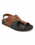 Eeken Men Sandals Comfortable with Toe Ring Back Strap for Daily Use