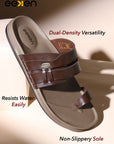 Eeken Men Sandals Comfortable Casual Slip On Slippers for Daily Use