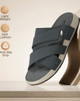 Paragon Men’s Slip-On Sandals | Stylish & Lightweight with Synthetic Upper
