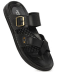 Eeken Men Comfort Sandals Double Buckle Leightweight Slip On for Casual Daily use