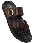 Eeken Men Comfort Sandals Double Buckle Leightweight Slip On for Casual Daily use