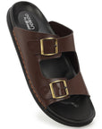 Eeken Men Sandals Comfortable Dual Buckle for Daily Casual and Outdoor Use