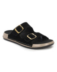 Eeken Men Sandals Double Buckle Casual Daily Use Slip On for All day Comfort
