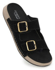 Eeken Men Sandals Double Buckle Casual Daily Use Slip On for All day Comfort
