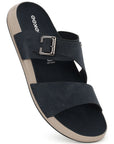 Eeken Men Sandals Comfortable Dual Strap Adjustable Buckle for Daily Casual and Outdoor Use