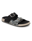 Eeken Women Sandals Dual Buckle Lightweight Stylish Daily Wear