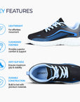 Paragon Women's Walking Shoes | Lace-Up | Lightweight