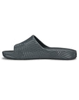 Paragon EVK10924G Men's Waterproof Grey Sliders with Comfortable Sole