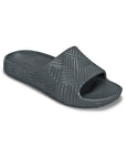 Paragon EVK10924G Men's Waterproof Grey Sliders with Comfortable Sole