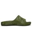 Paragon EVK10924G Men's Waterproof Olive Sliders with Comfortable Sole