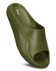 Paragon EVK10926G Men's Waterproof Green Sliders with Comfortable Sole