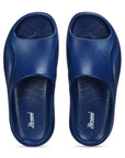 Paragon EVK10926G Men's Waterproof Blue Sliders with Comfortable Sole