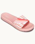 Paragon Women's Peach Sliders with Cushioned Sole for Everyday Use