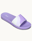 Paragon Women's Purple Sliders with Cushioned Sole for Everyday Use