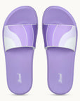 Paragon Women's Purple Sliders with Cushioned Sole for Everyday Use