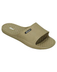 Paragon Men's Beige Sliders with Comfortable & Durable Sole