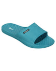 Paragon Men's Teal Blue Sliders with Comfortable & Durable Sole