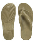 Paragon Men's Lightweight Beige Flip Flops for Everyday Use
