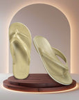 Paragon Men's Lightweight Beige Flip Flops for Everyday Use