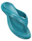 Paragon Men's Lightweight Teal Blue Flip Flops for Everyday Use