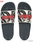 Marvel Avengers' EVMK10921G Men's White Sliders | Trendy Sliders with Durable & Cushioned Sole Construction | Waterproof & Lightweight, Perfect for Everyday Casual Wear