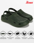 Paragon K10918G Men Casual Clogs | Stylish, Durable | Casual & Comfortable | For Everyday Use